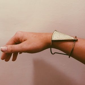 Triangle Cuff Bracelet